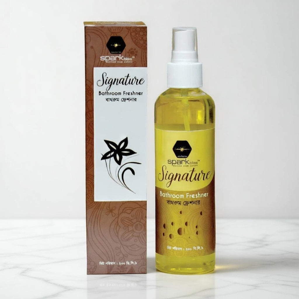 Alore Via - Natural Bathroom Freshener Spray 200ml | Fresh & Clean Scent | বাথরুম ফ্রেশনার