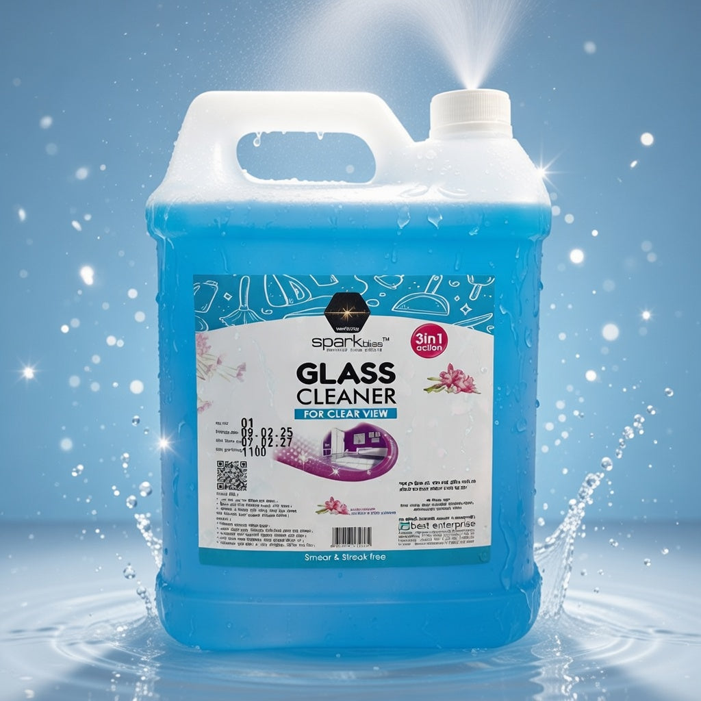 Alore Via - Glass Cleaner Spray | Ultra Shine for TV, Mirror & Car Windshield | গ্লাস ক্লিনার